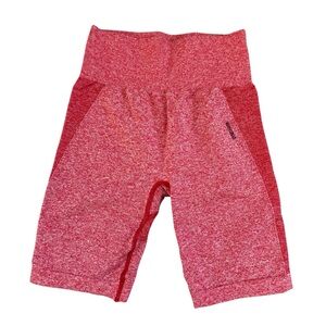 Gymshark Red Bike Shorts